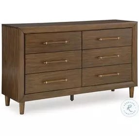 Lyncott Medium Brown Dresser
