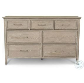 Harborview Glazed Driftwood 7 Drawer Dresser