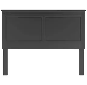 Lanolee Black Queen Panel Headboard