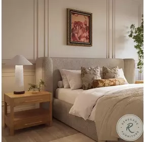 Babette Tan Boucle Bedrooom Set