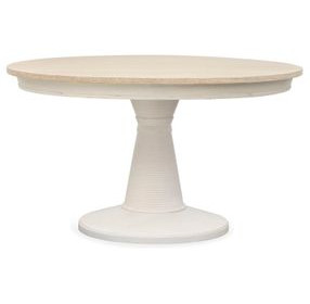 Whisperbay Sea Pearl and Driftwood 72" Extendable Oval Dining Table