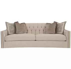 Candace Cream 96" Sofa