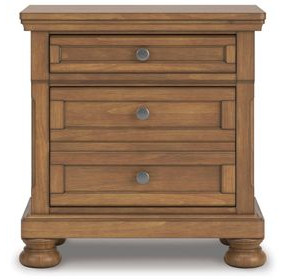 Vandenmore Medium Brown 2 Drawer Nightstand