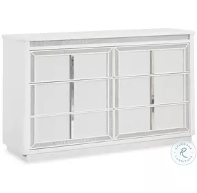 Chalanna White Lacquer Dresser