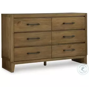 Sherbana Light Brown Dresser