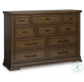Taffenbrook Medium Brown Dresser