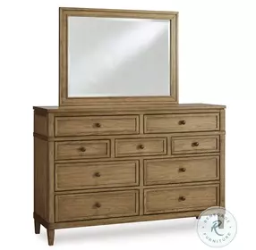 Sharlance Brown Dresser with Mirror
