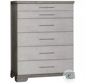 B00913 Water White And Light Taupe Chest