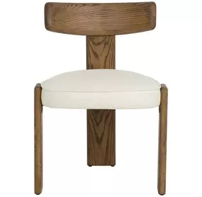 Horton Geralt Linen Performance Fabric Dining Chair Set of 2