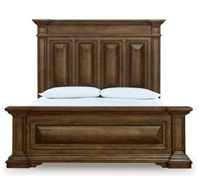 Thoridan Brown California King Panel Bed