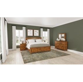 Bandalier Russet Panel Bedroom Set