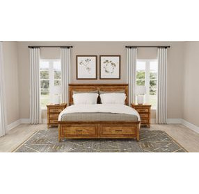 Bandalier Russet Storage Panel Bedroom Set