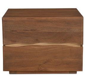 Watson Brown 2 Drawer Nightstand