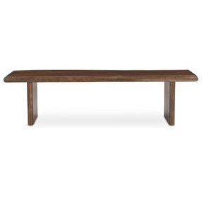 Lila Brown Large Dining Bench