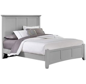 Bonanza Gray California King Mansion Panel Bed