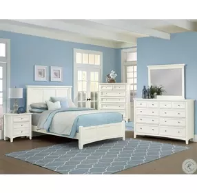 Bonanza White Mansion Bedroom Set