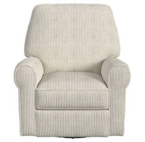 Savannah Natural Upholstered Rocker Power Recliner with USB Charging