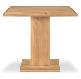 May Natural 35" Square Cafe Table