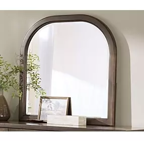Pure Maple Syrup Arched Dresser Mirror