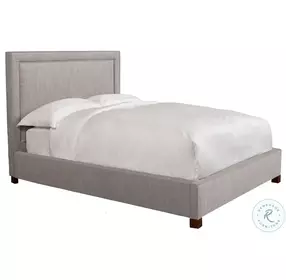 Jax Cork Natural Performance Fabric Queen Upholstered Panel Bed