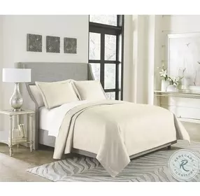 Potenza Pearl 3 Piece Queen Bed Throw Set