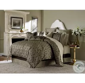 Imperial Bronze 9 Piece Queen Comforter Set