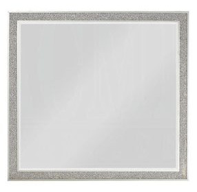Sliverfluff Silver and Champagne Rectangular Dresser Mirror