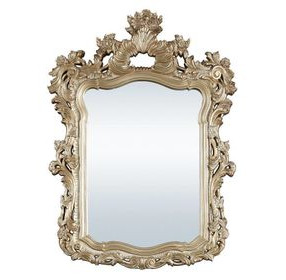 Seville Gold Rectangular Wall Mirror
