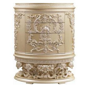 Vatican Champagne Silver 4 Drawer Chest
