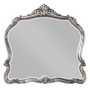 Ariadne Antique Platinum Arched Dresser Mirror