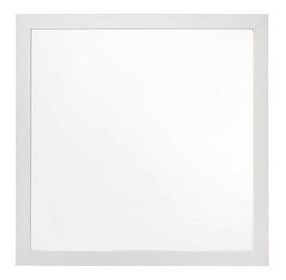 Casilda White Square Dresser Mirror