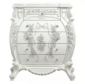 Vanaheim Antique White 5 Drawer Chest