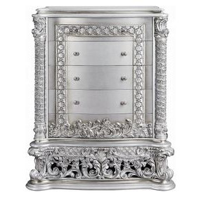 Valkyrie Antique Platinum 5 Drawer Chest