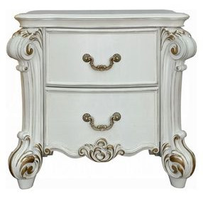 Vendome Antique Pearl 2 Drawer Nightstand