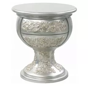 Sandoval Champagne 2 Drawer Nightstand