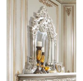 Sandoval Champagne Arched Dresser Mirror