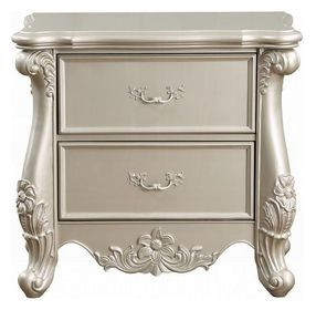Bently Champagne 2 Drawer Nightstand