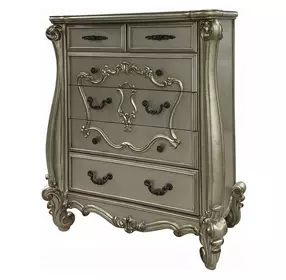 Versailles Antique Platinum 5 Drawer Chest