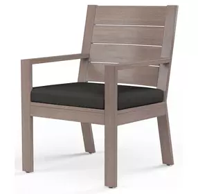 Laguna Spectrum Carbon Upholstered Outdoor Dining Chair