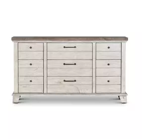 Bear Creek Cream 9 Drawer Dresser