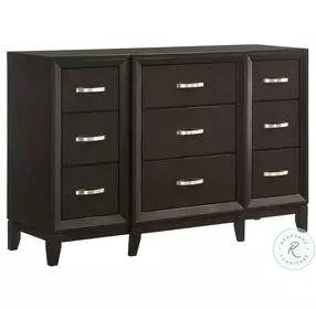 Warren Beaumont Merlot 9 Drawer Dresser