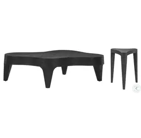 Katana Blackened Pine Occasional Table Set