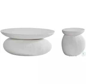 Corsica White Occasional Table Set