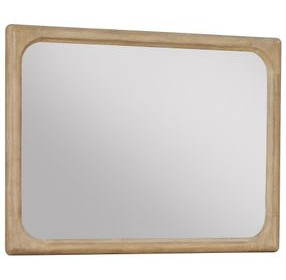 Escape Glazed Natural Oak Mirror