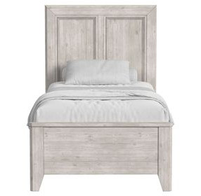 Carlson Washed Linen Twin Panel Bed