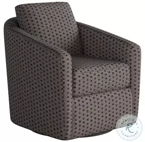 Daisey Moonwalk Lava 32" Wide Swivel Glider