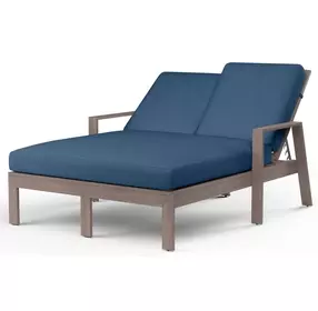 Laguna Spectrum Indigo 77" Outdoor Double Chaise
