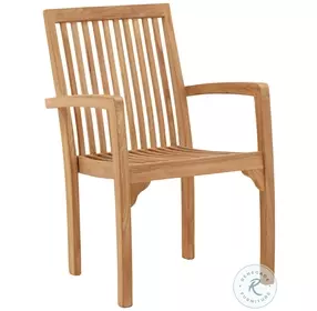 Ashdow Natural Arm Chair