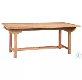 Artes Natural Outdoor Dining Table