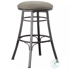 Bali Gray Swivel Barstool